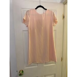 Light pink Lulus dress with zipper closure size small
